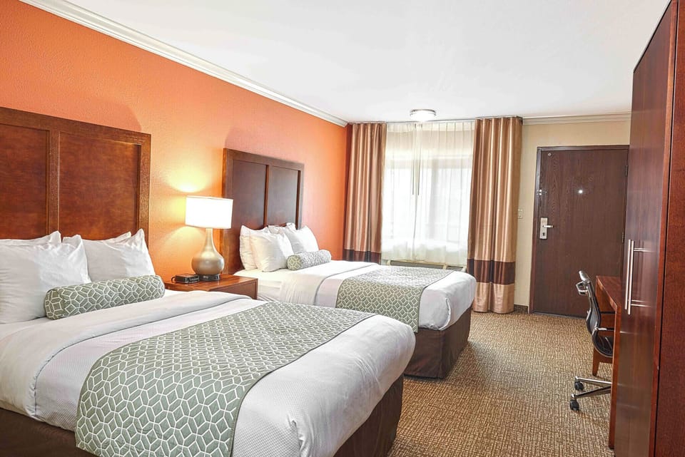 Superior Room, 2 Double Beds, Non Smoking | Pillowtop beds, in-room safe, desk, blackout drapes