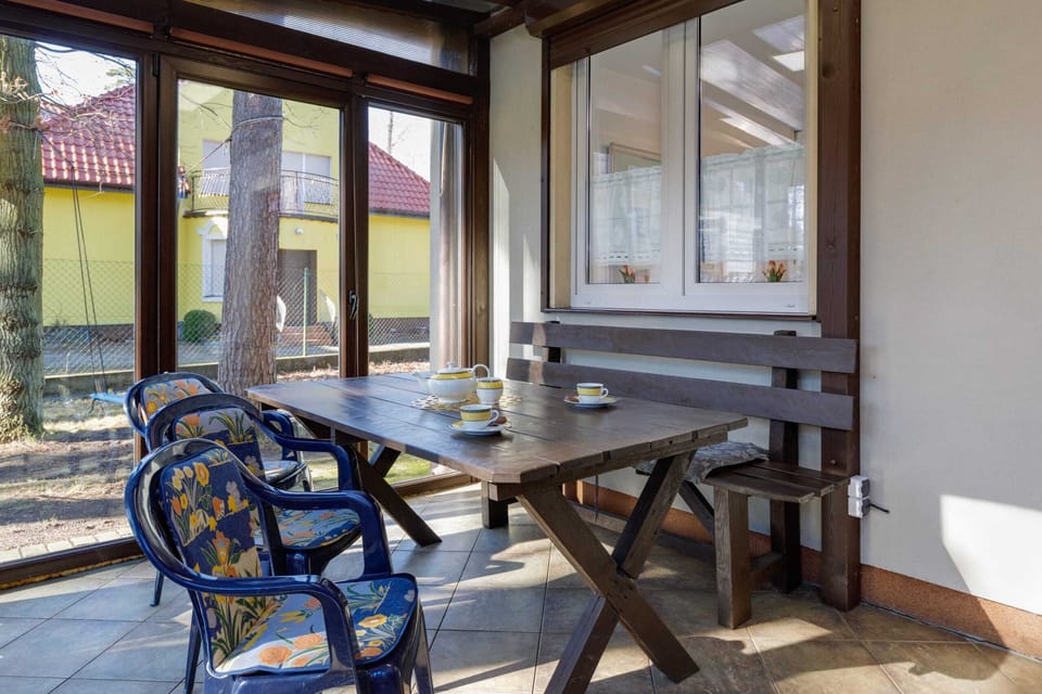 A patio area with seating, blending functionality with outdoor beauty.





