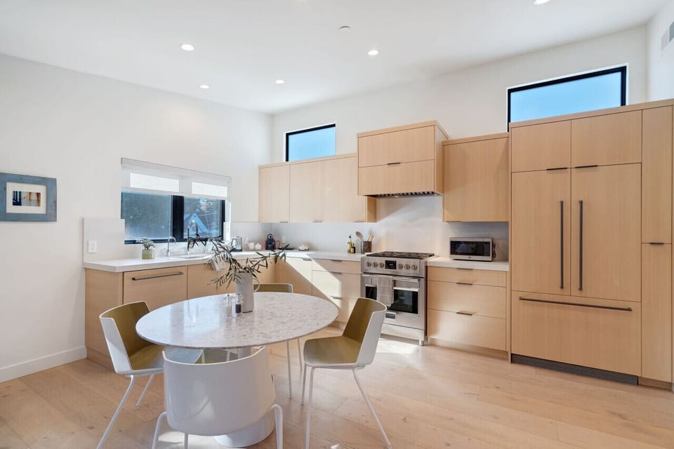 Fabulous, sunlit kitchen and dining space