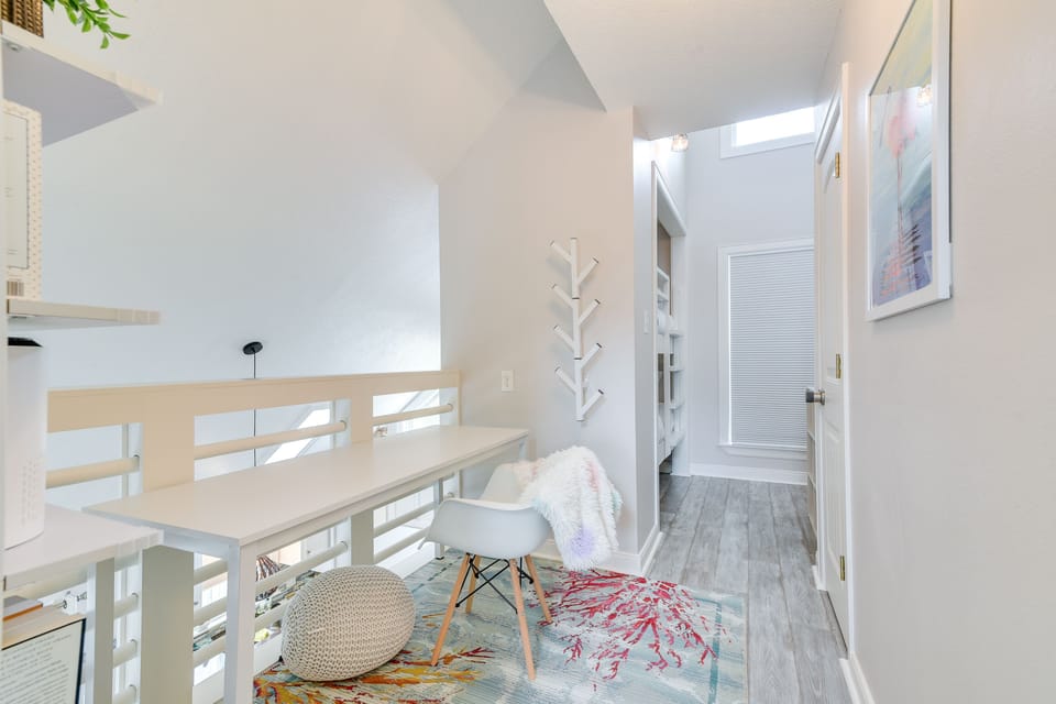 Hallway | Twin Bunk Bed | 3rd Floor | Desk