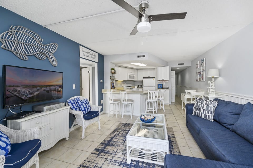 The Open Floor Plan ensures you'll never miss out on a bit of Family Fun!