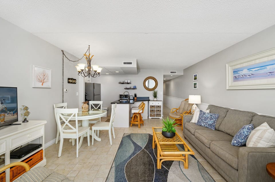 Open floor plan ensures you'll never miss out on a bit of family fun!