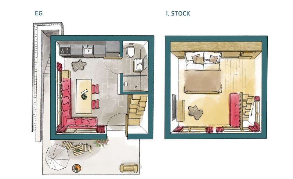 Romantic Chalet | Floor plan