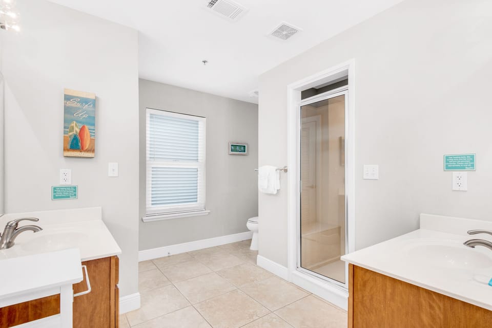 Master bathroom