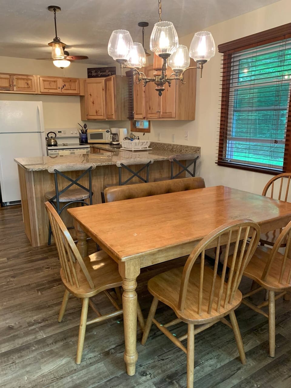 Kitchen and dining