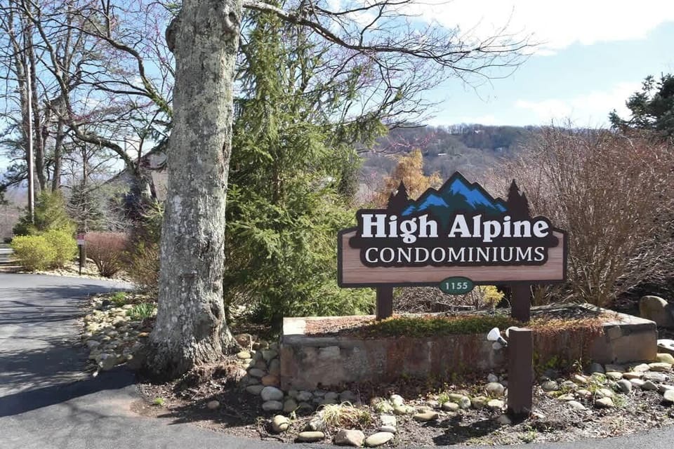 Condo sign.