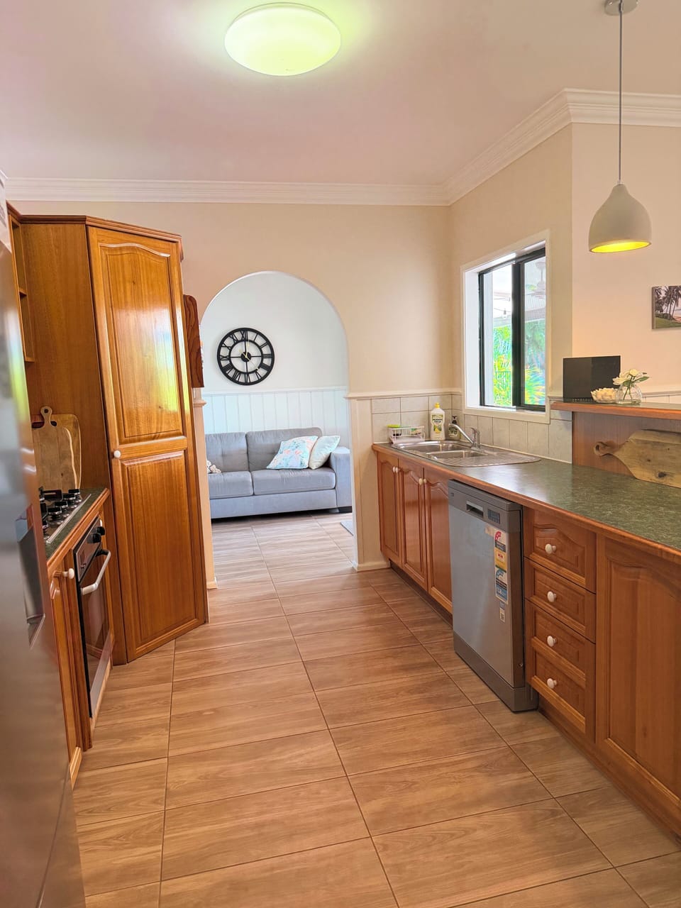 Fully equipped kitchen