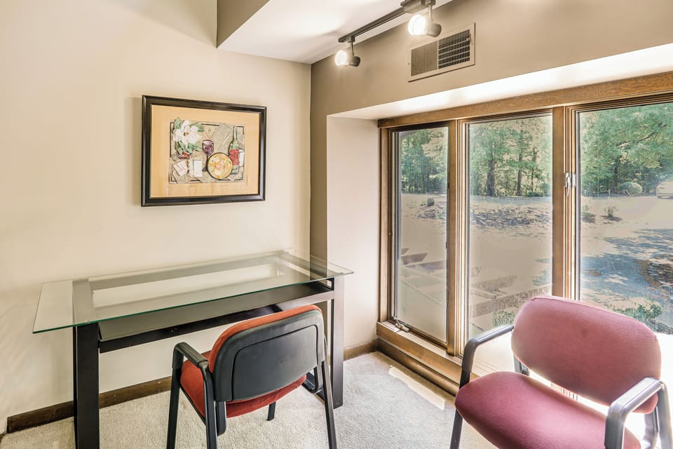 Loft | Laptop-Friendly Workspace | Upper Floor