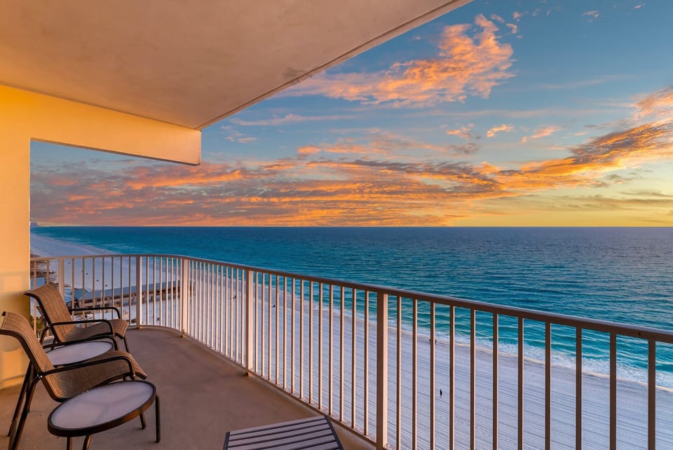 "Make a splash and soak up the sun in the beachfront lagoon-style pool."