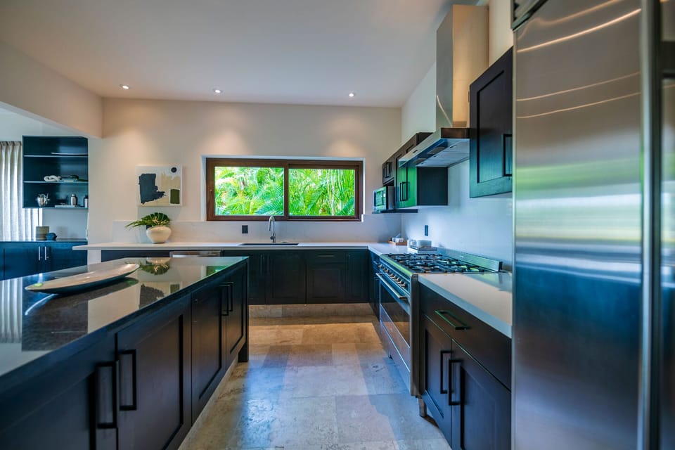 All new state of the art kitchen  