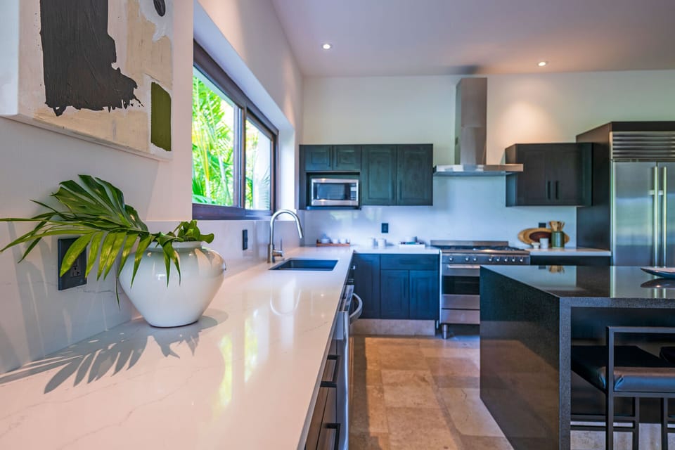 All new state of the art kitchen  