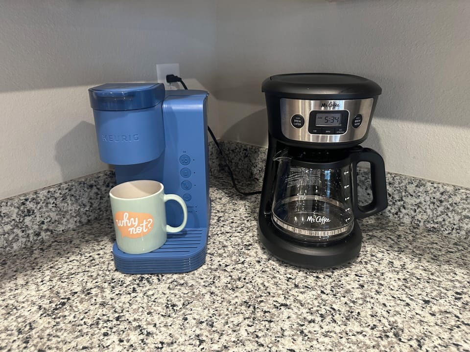 Coffee on us!