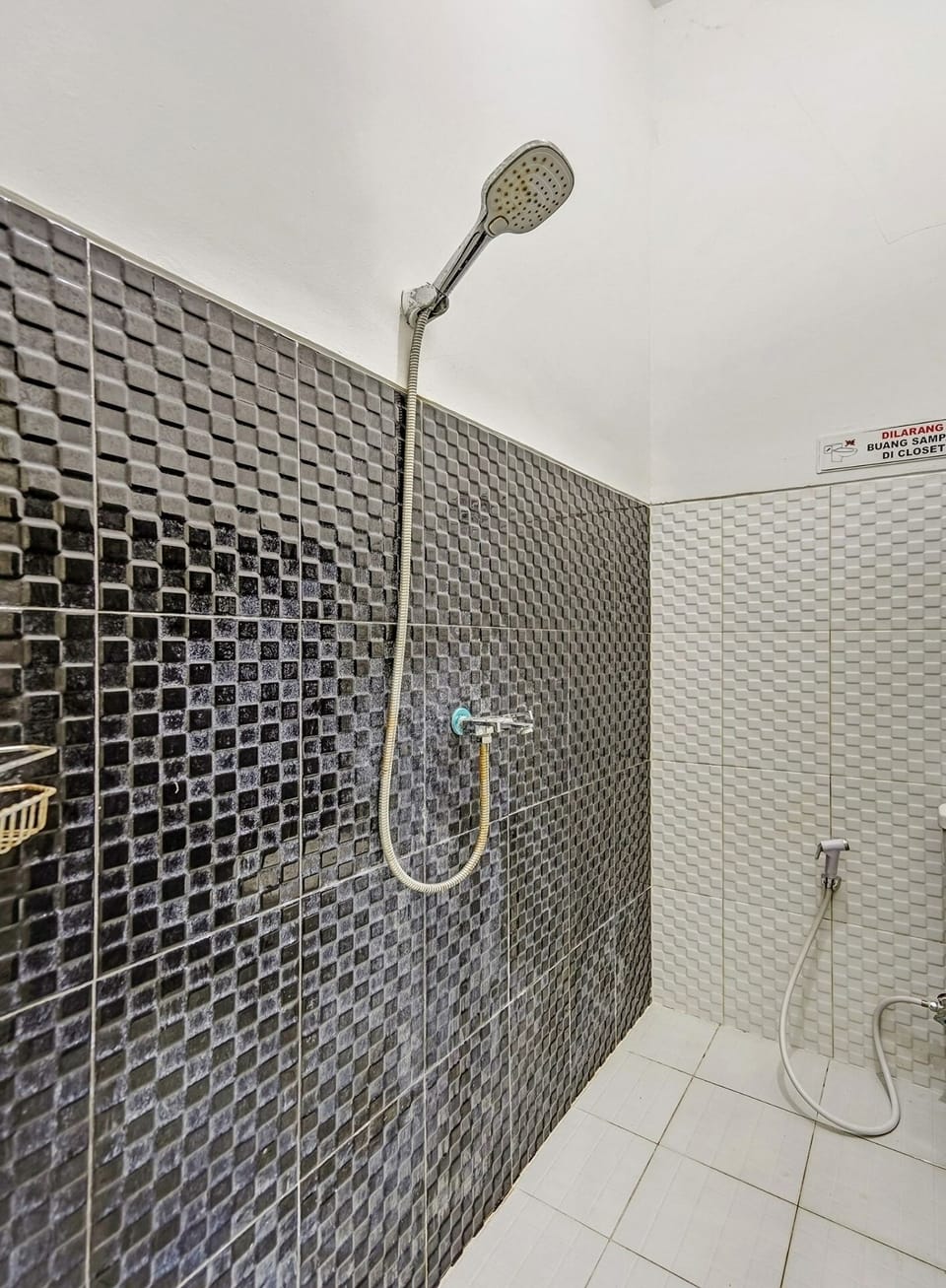 Family Room | Bathroom | Shower, rainfall showerhead, soap