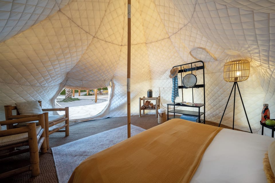 Romantic Tent | 1 bedroom, premium bedding, bed sheets