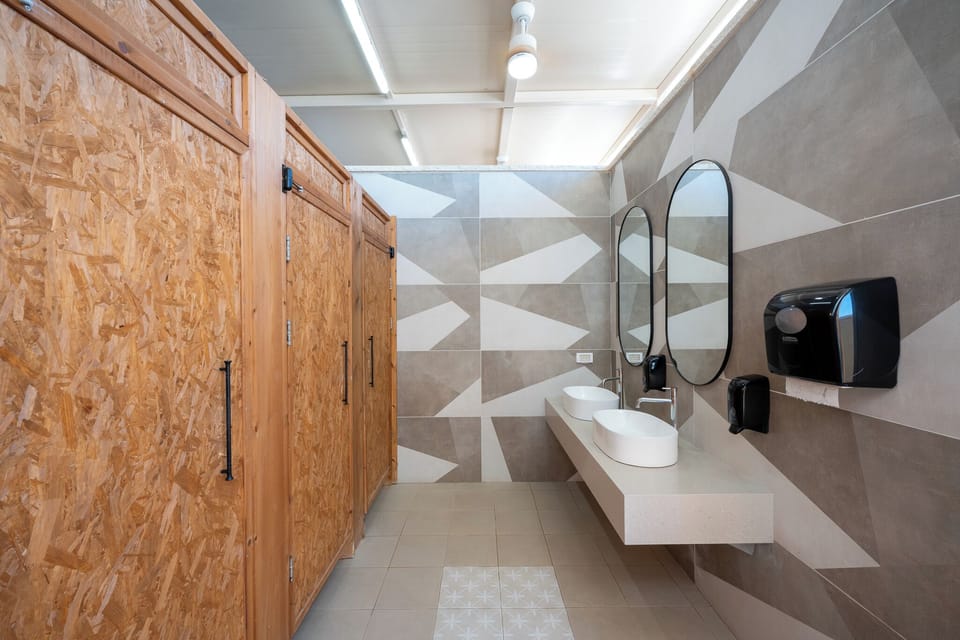 Shared bathroom