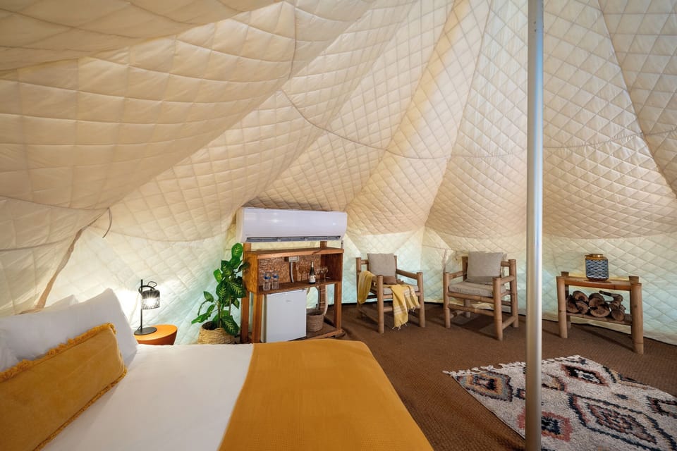 Romantic Tent | 1 bedroom, premium bedding, bed sheets