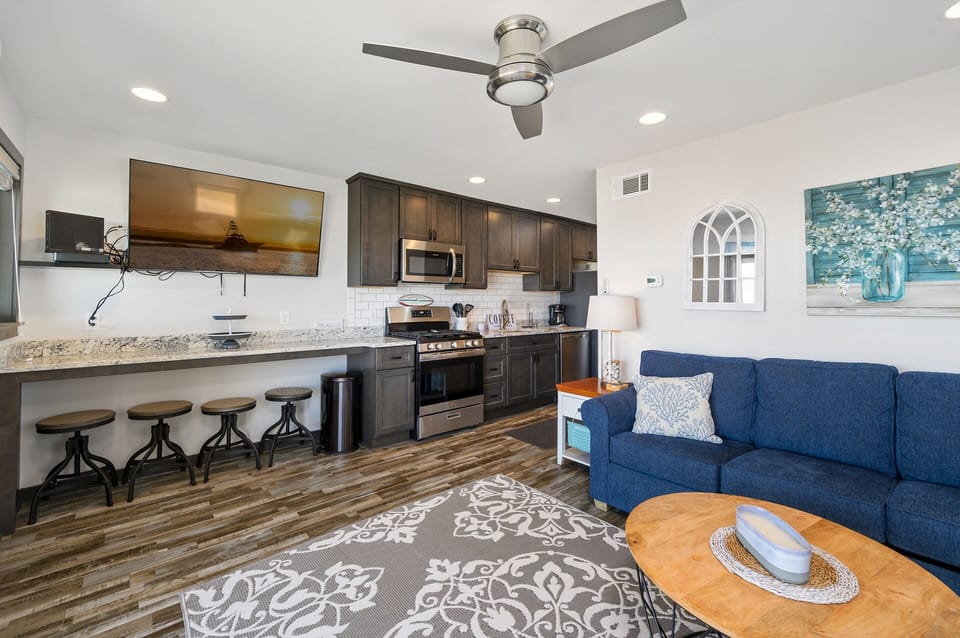 Never miss out on a bit of family fun with the open living areas of this home!