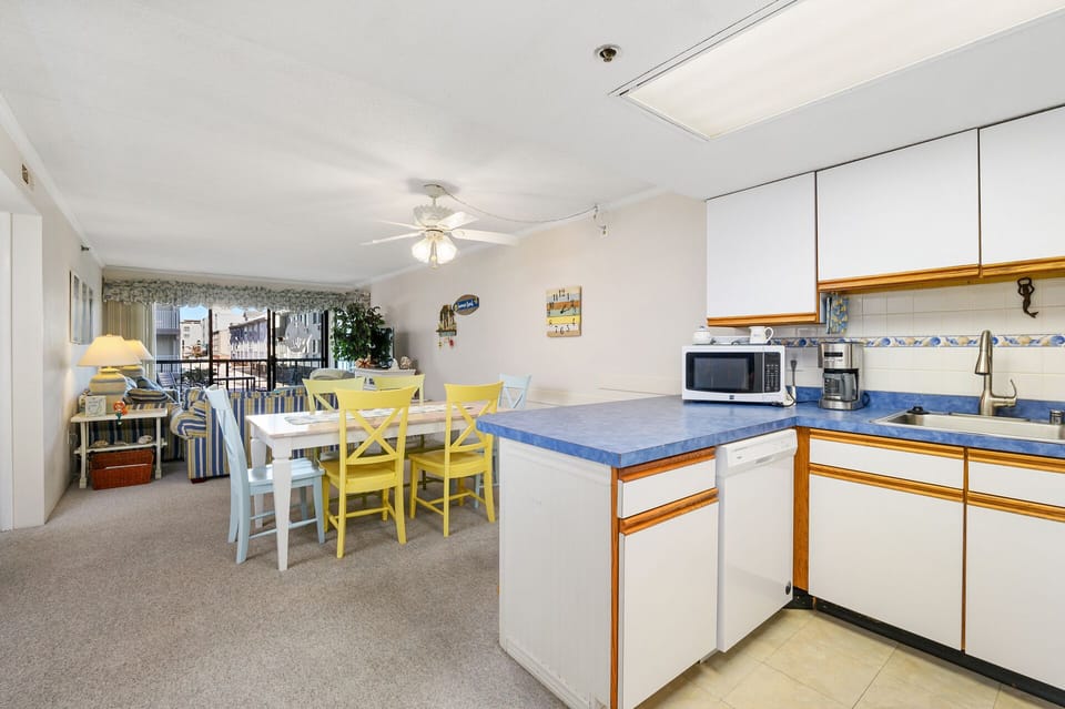 The chef in your family will love the open kitchen with plenty of counter space