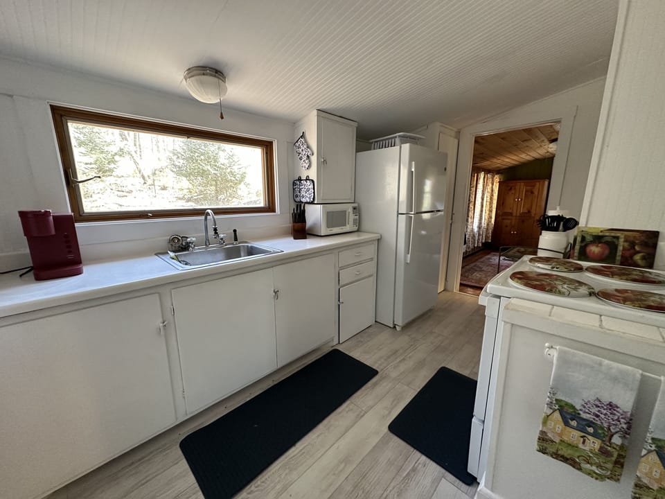 Kitchen view from Cabin