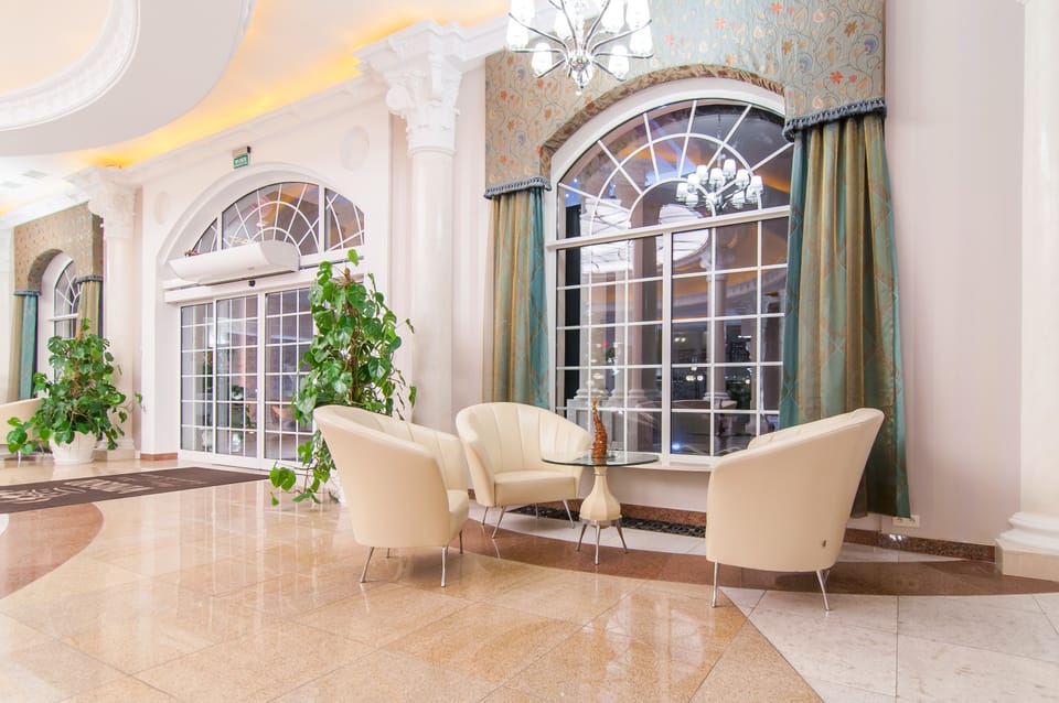 Lobby sitting area