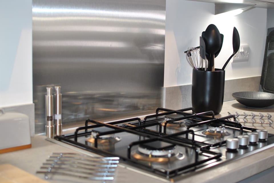 The kitchen is well equipped