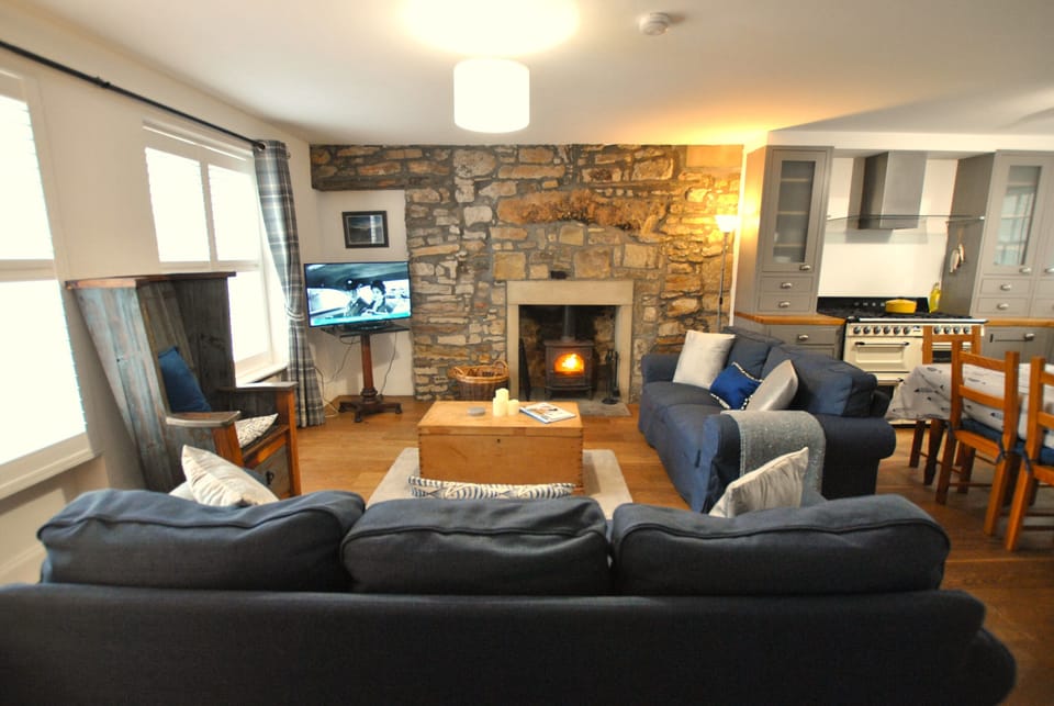 The open plan aspect of the downstairs makes for a great social space