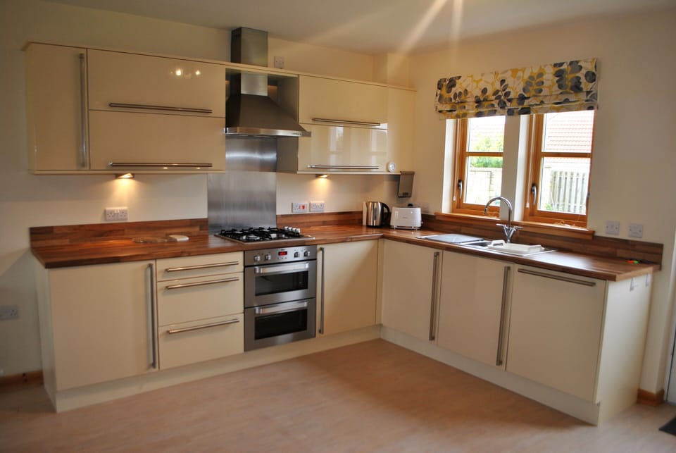 Well equipped kitchen perfect for a self catering holiday