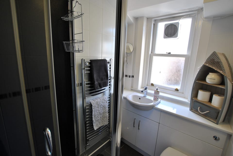 Modern shower room on first floor
