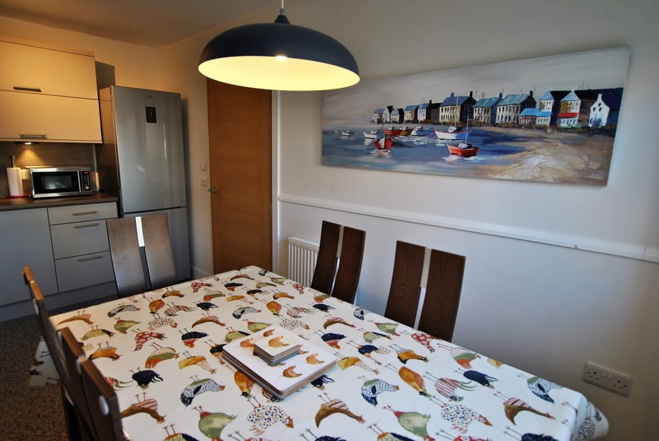 Gather around the table to share tales of your day’s adventures