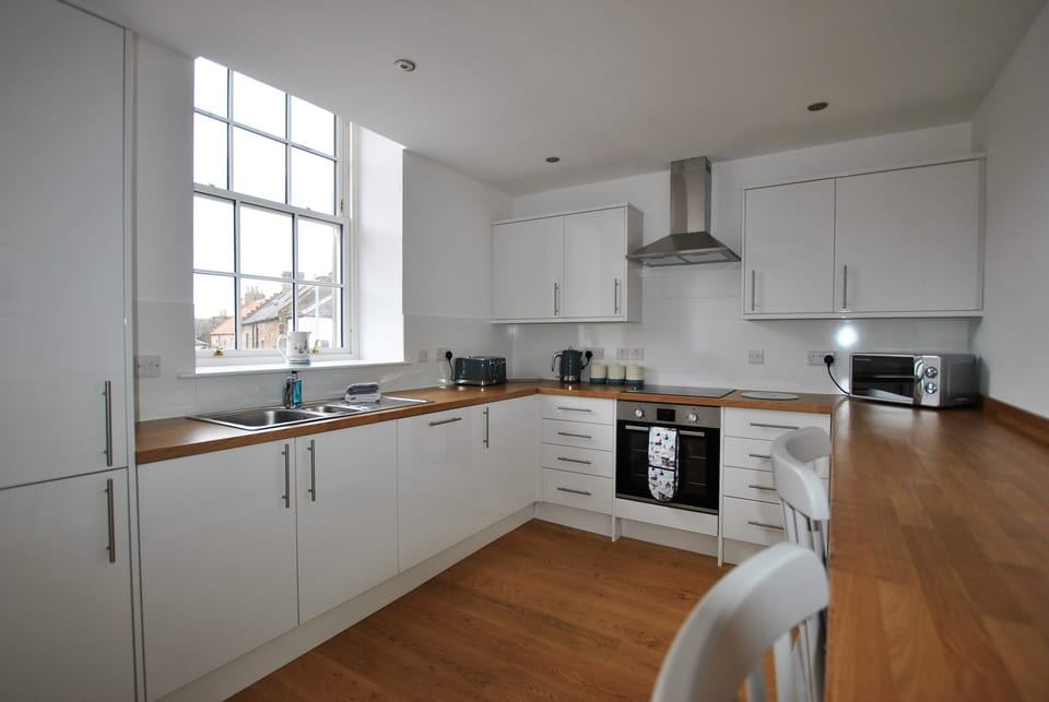 Prepare a feast in the full-equipped, modern kitchen

