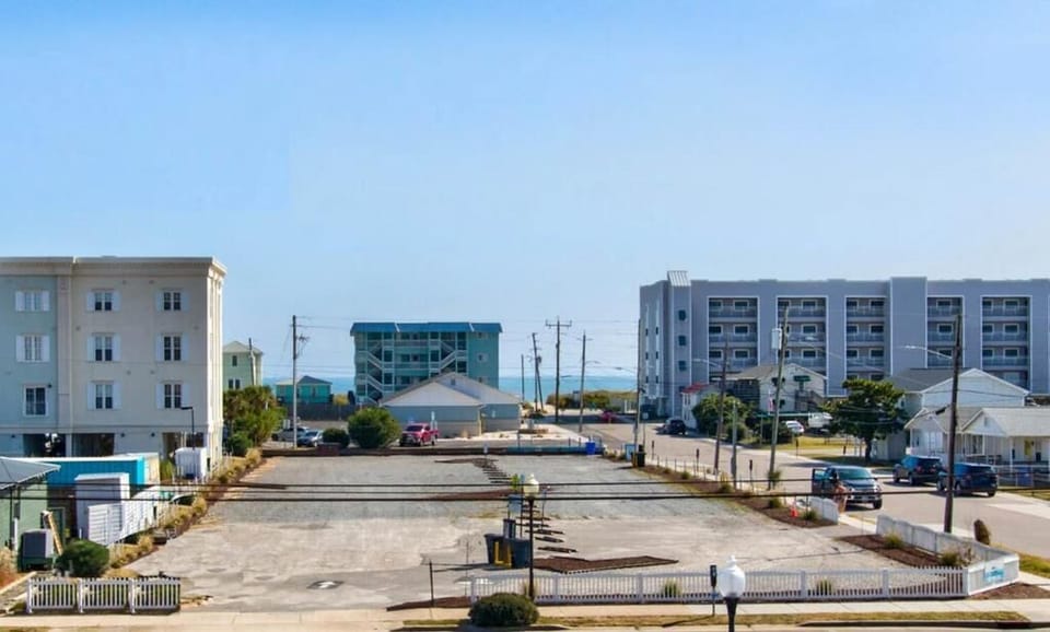 Oceanfront is just steps away