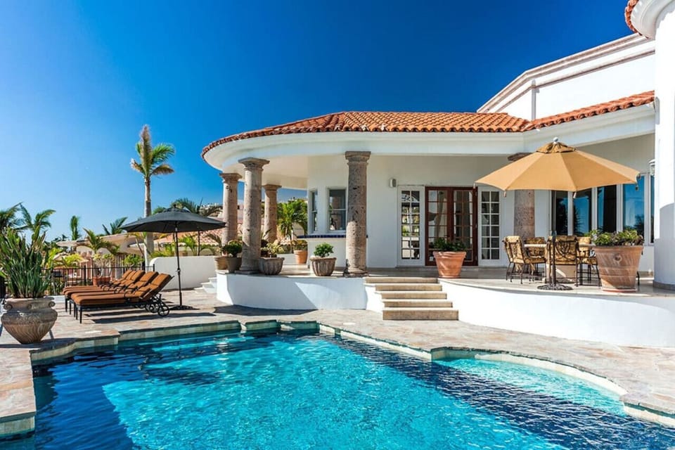 Pool lounging