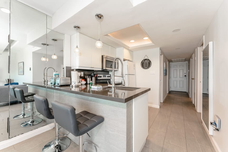 Never miss a beat with this open layout concept!