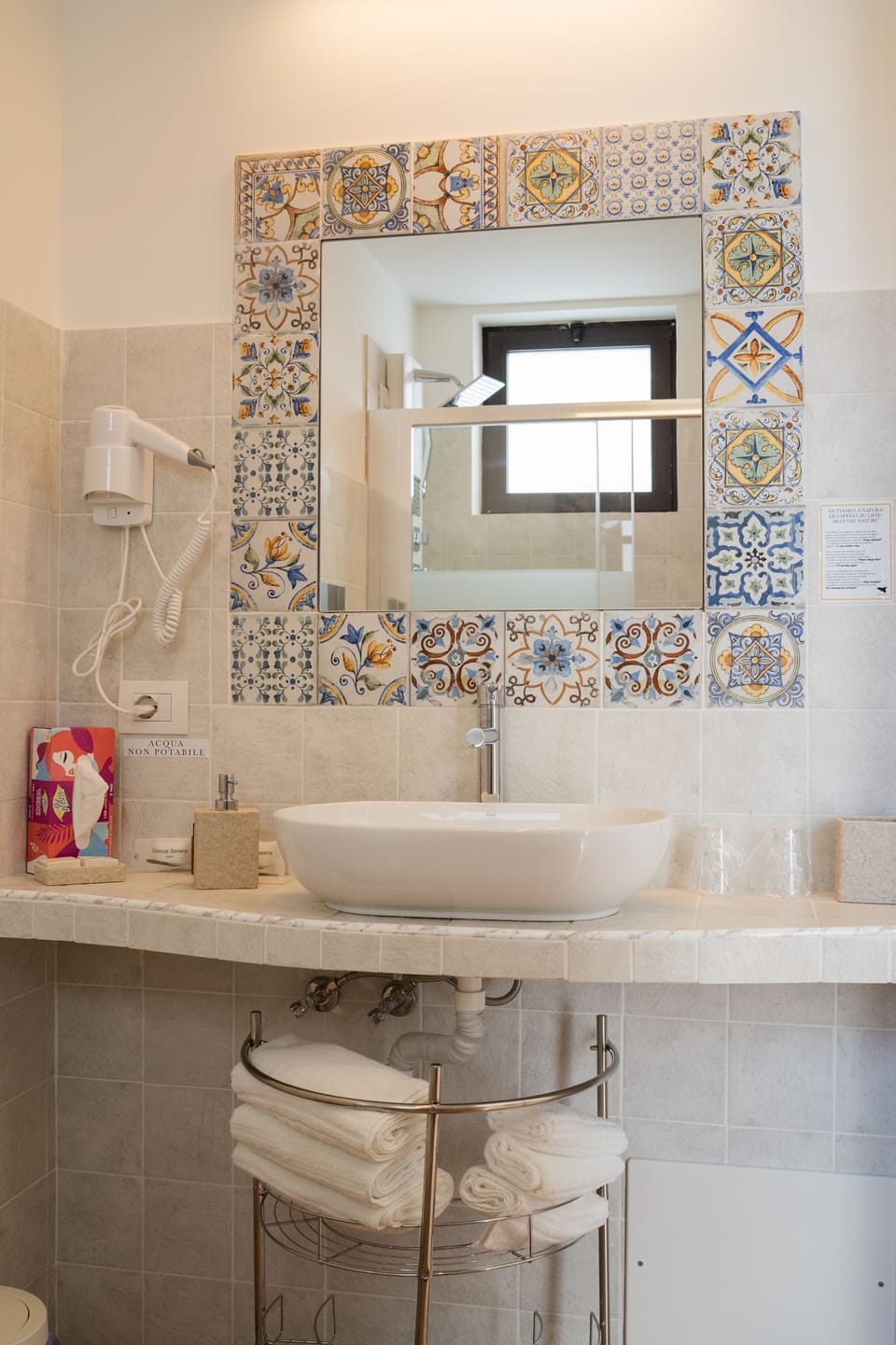 Free toiletries, hair dryer, slippers, bidet
