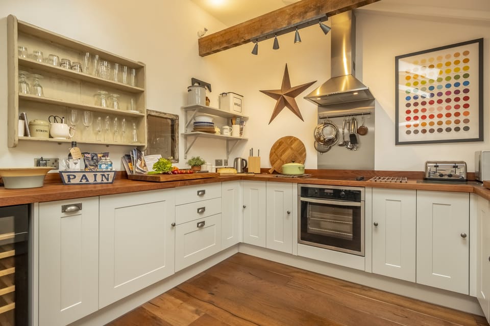 Ground floor: Perfect for preparing delicious meals