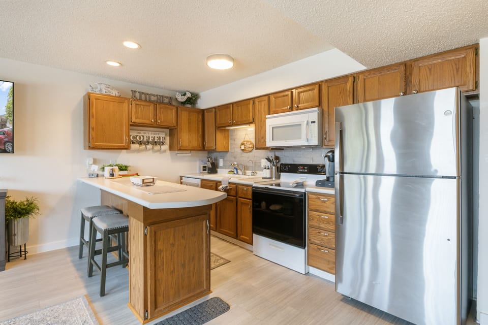 Ample space makes kitchen time convenient