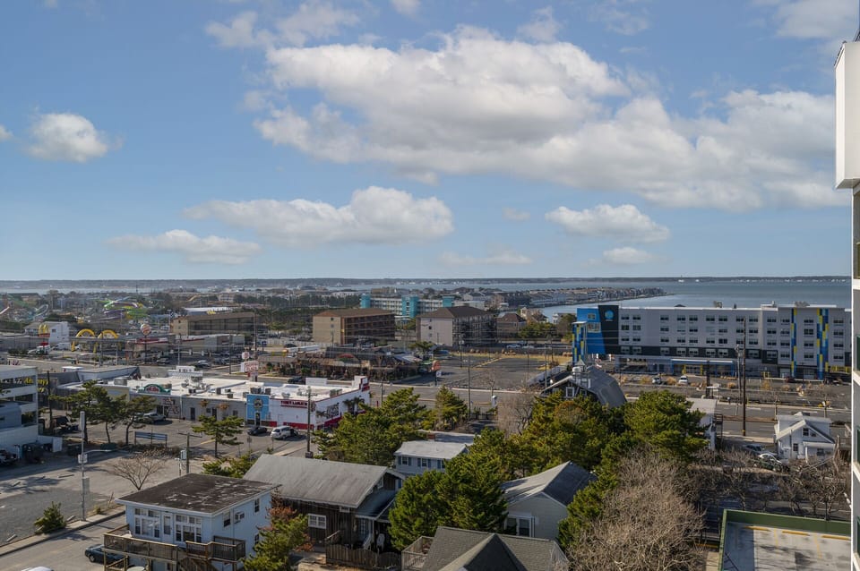 View looking towards the Downtown Area
