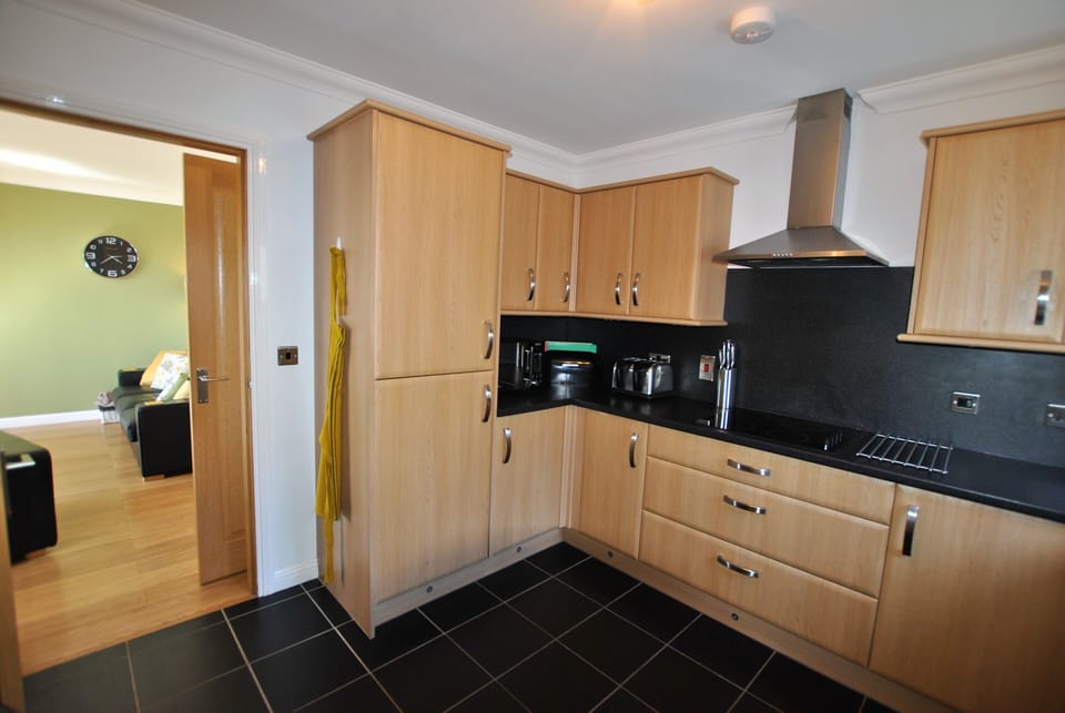 The kitchen leads off from the lounge