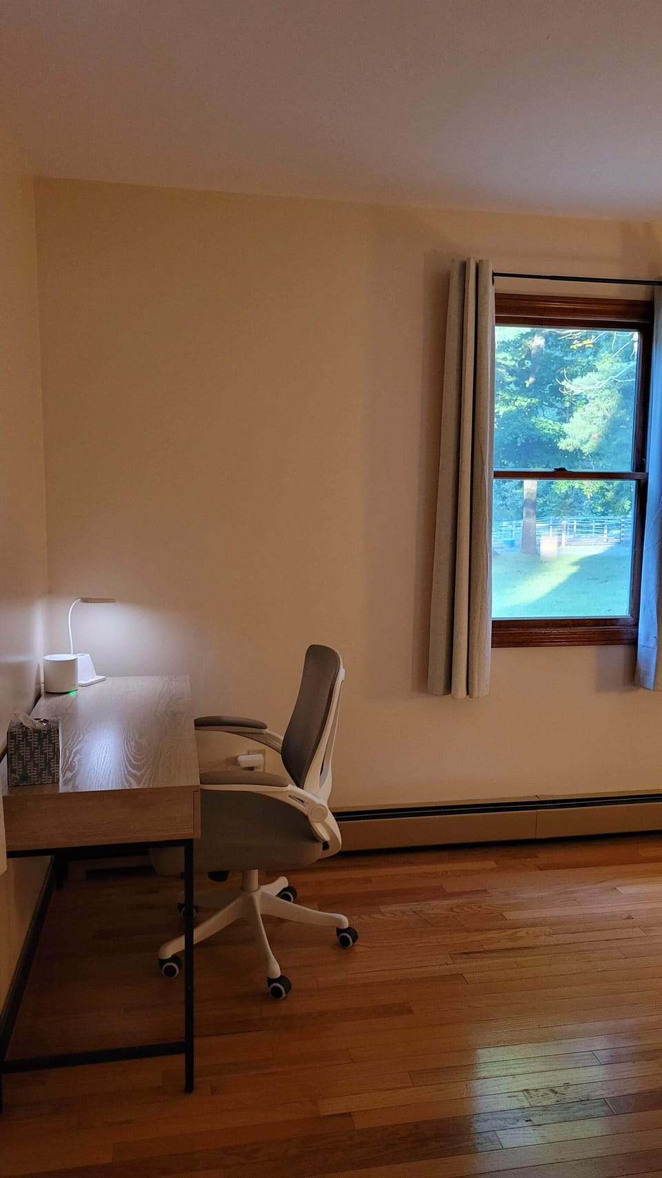 There is a dedicated workspace in the bedroom with high speed wifi. 
