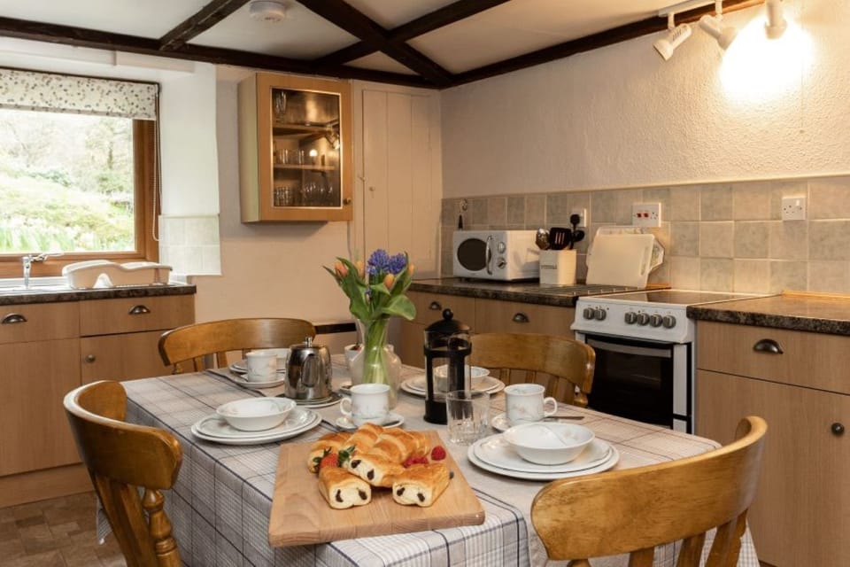Mannacott Farm Kitchen View 1