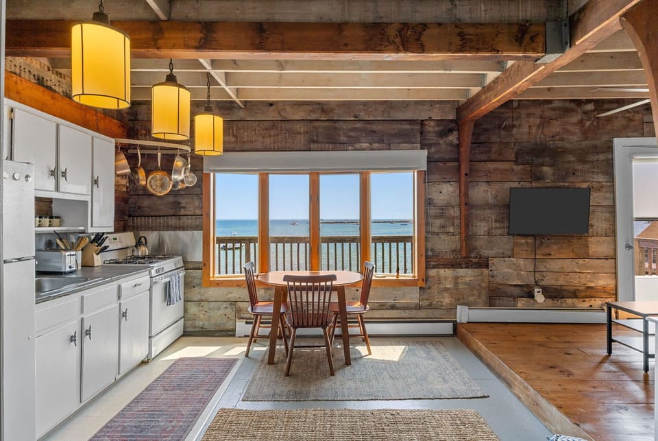 Charming unit on the water.