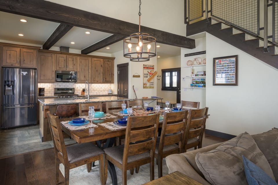 Open Concept Kitchen and Dining