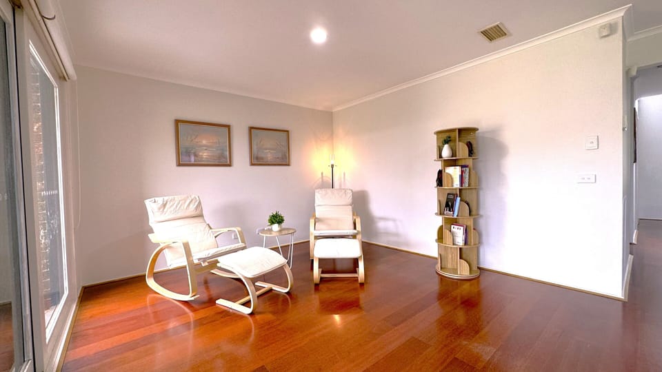 Standard Villa | Living area | 55-inch Smart TV with cable channels, TV