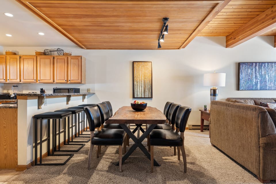 Dining area.