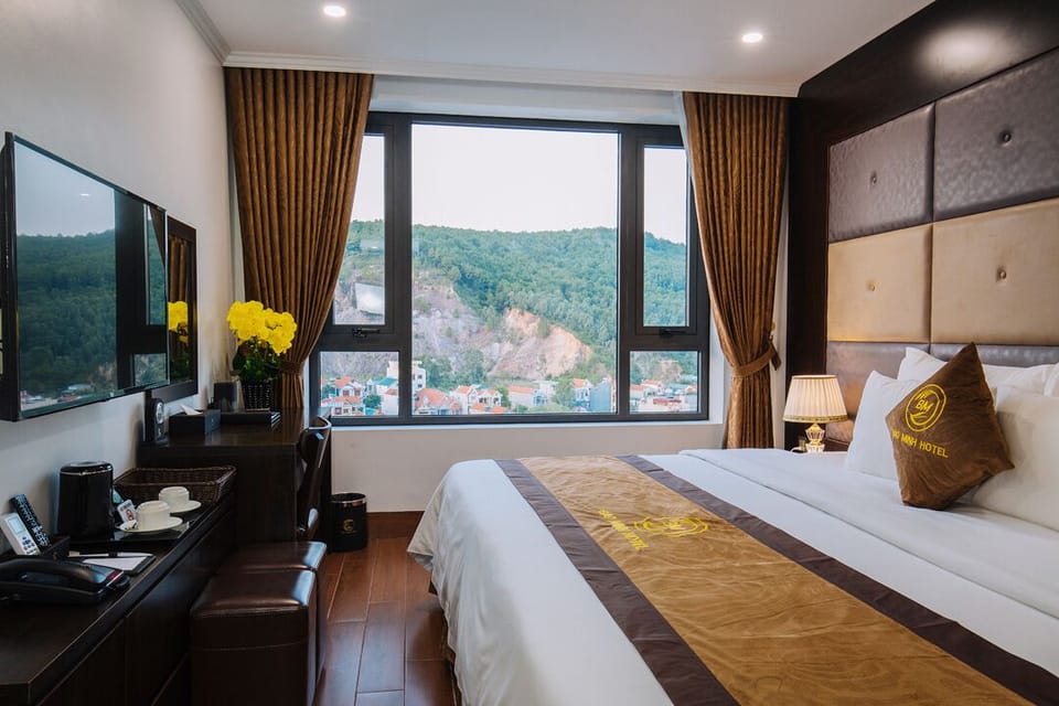 Minibar, desk, WiFi (free), bed sheets