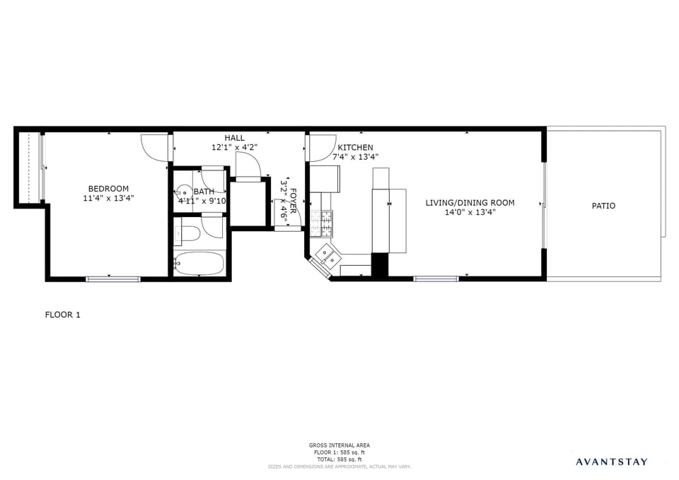 Floor plan.