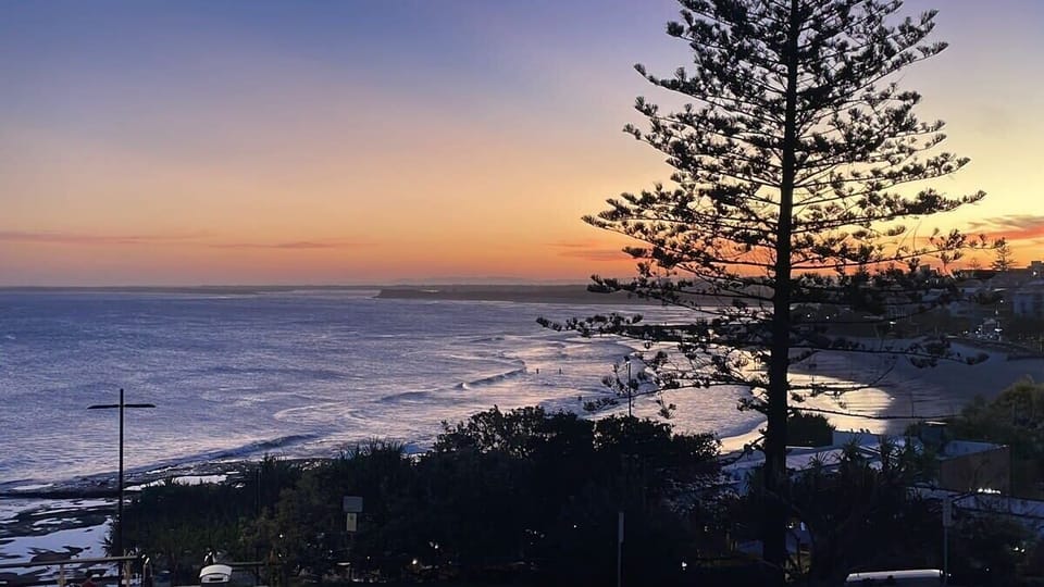Enjoy stunning sunset views from our balcony