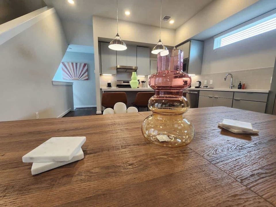 dining area. sits four or six for family gatherings.