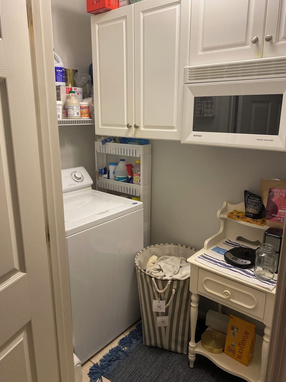 Laundry Room off the kitchen 