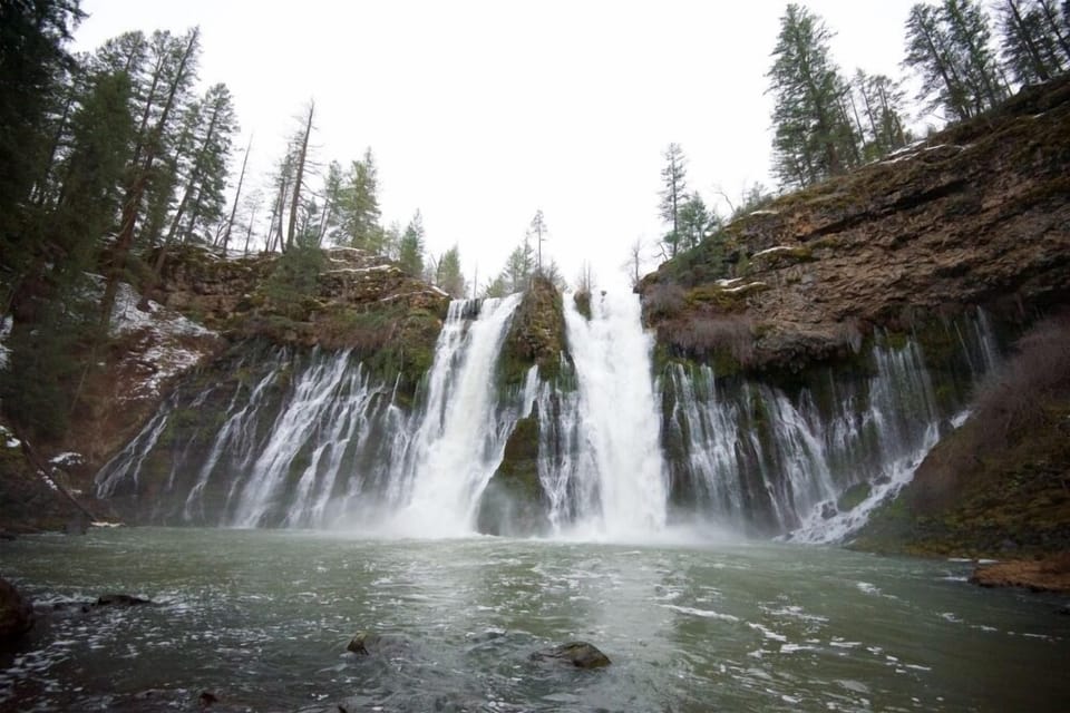 Check out Burney Falls.